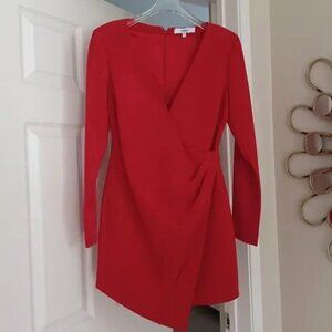Likely Dani Mini Dress Scarlet Red 2 NWOT